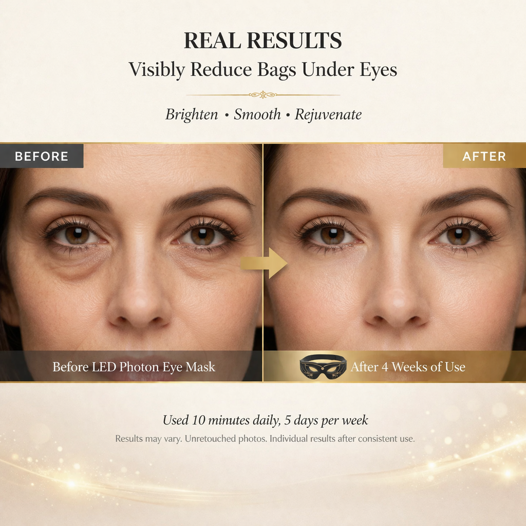 LED Eye Mask – 7-Color Photon Light Therapy for Eye Area Skincare