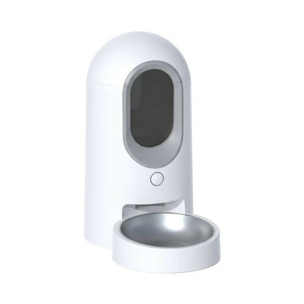 Smart Automatic Pet Feeder - WiFi App Control for Cats & Dogs