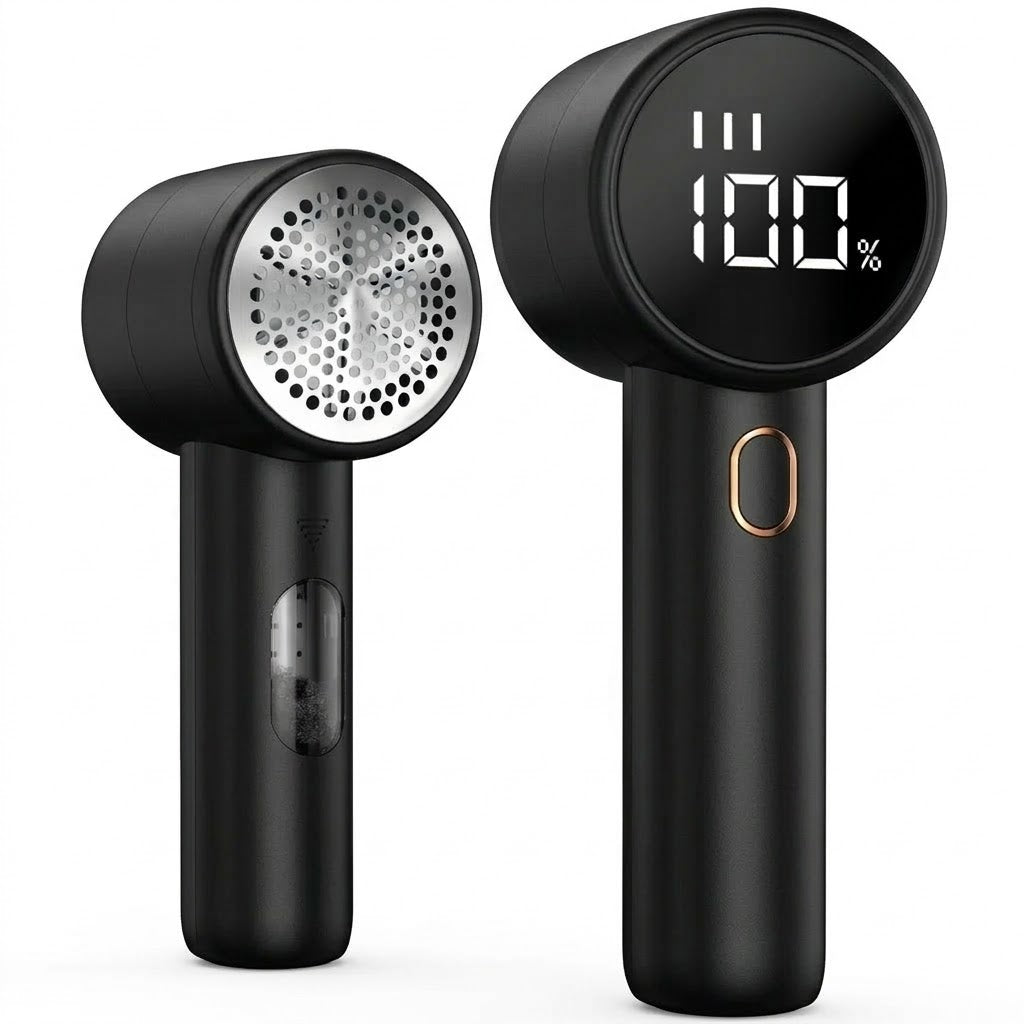 Fabric Shaver - Rechargeable Electric Lint Remover with 6 Blades & 3 Speeds