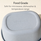 3 Maten Siliconen Voedselbewaarbakken Harde Siliconen Bento Lunchbox met Deksel Magnetron-, Vaatwasmachine- en Vriezerbestendig