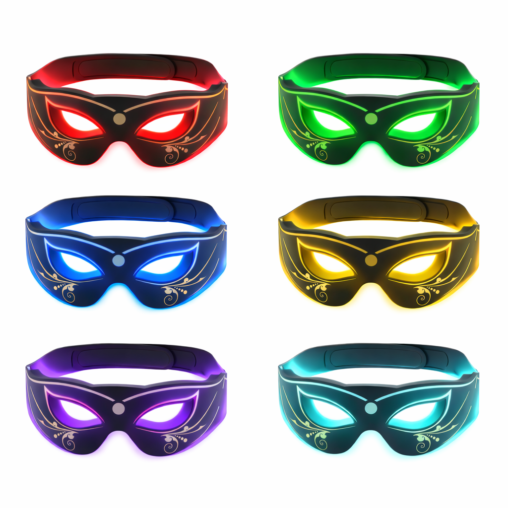 LED Eye Mask – 7-Color Photon Light Therapy for Eye Area Skincare