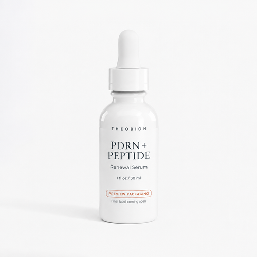 PDRN + Peptide Renewal Serum, 1 fl oz dropper bottle, preview packaging