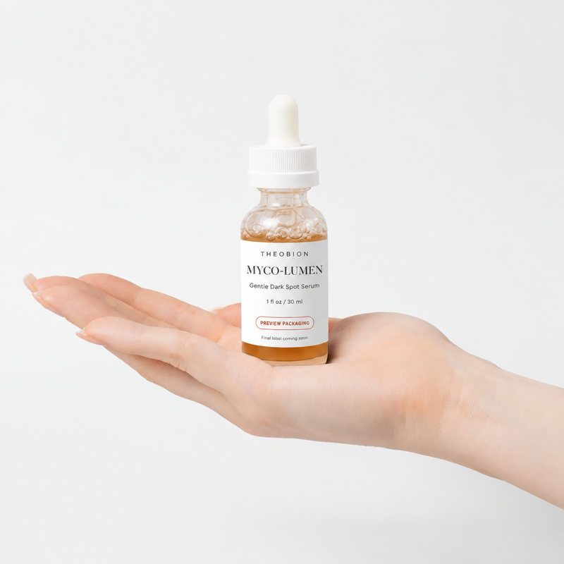 MYCO-LUMEN Gentle Dark Spot Serum, 1 fl oz dropper bottle, preview packaging