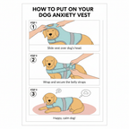 How to Put On Dog Anxiety Vest