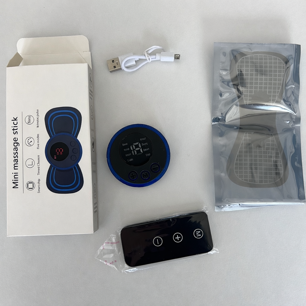 Draadloze nekmassager met warmte - Oplaadbare draadloze ontspanning