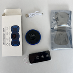 Draadloze nekmassager met warmte - Oplaadbare draadloze ontspanning